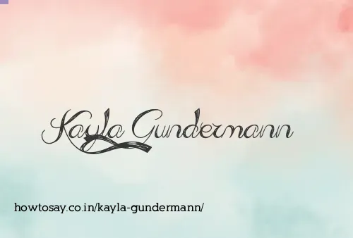 Kayla Gundermann