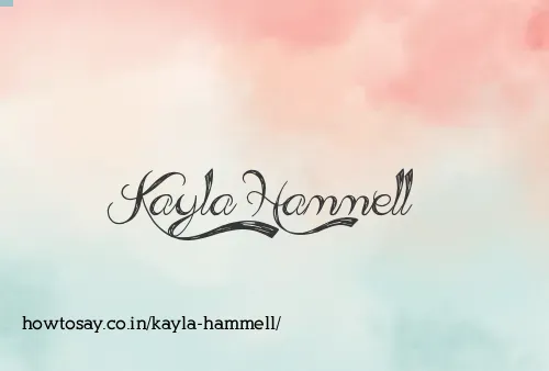 Kayla Hammell