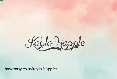 Kayla Happle
