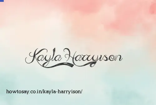 Kayla Harryison
