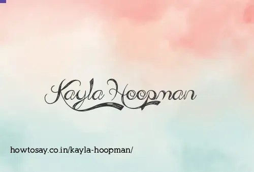 Kayla Hoopman