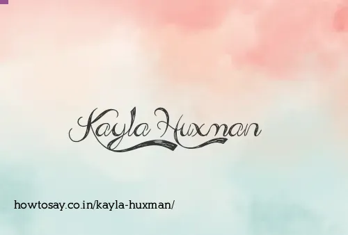 Kayla Huxman