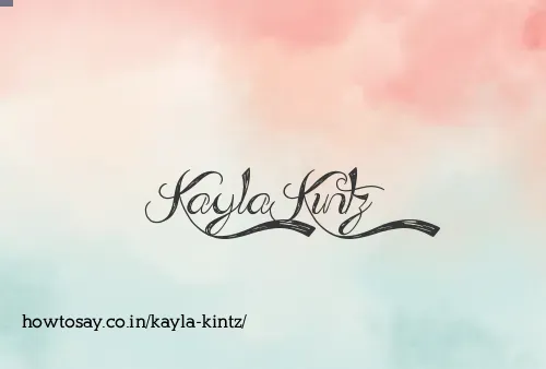 Kayla Kintz