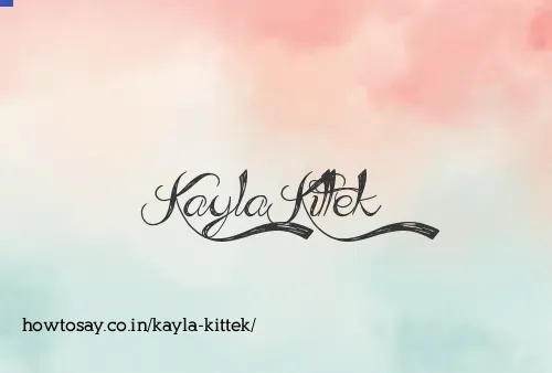 Kayla Kittek
