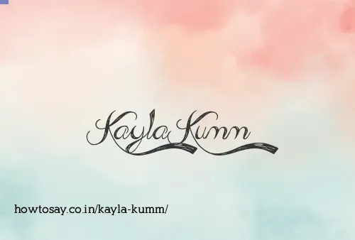 Kayla Kumm