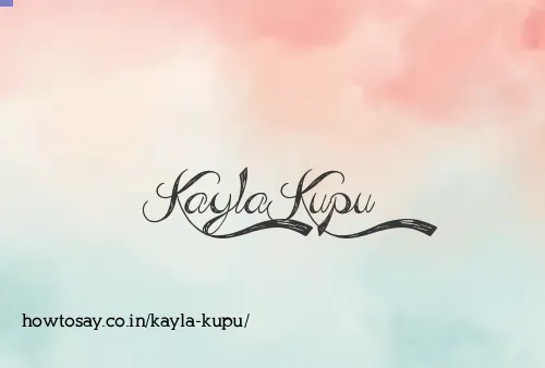 Kayla Kupu