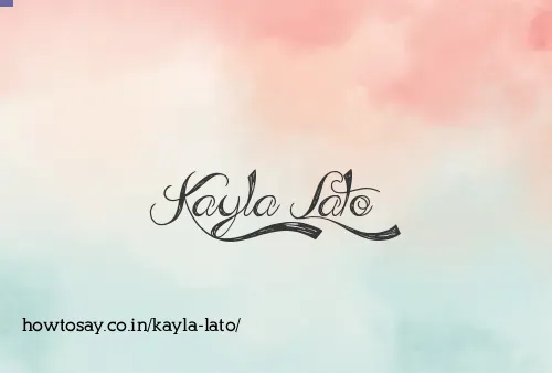 Kayla Lato
