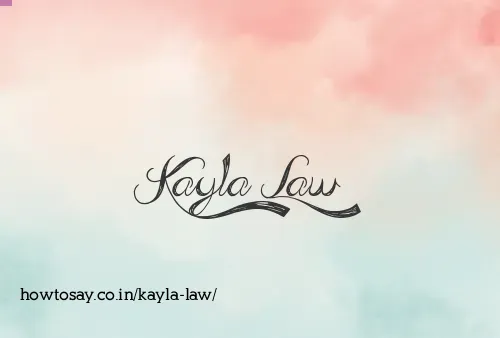 Kayla Law