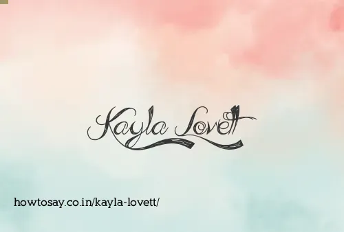 Kayla Lovett
