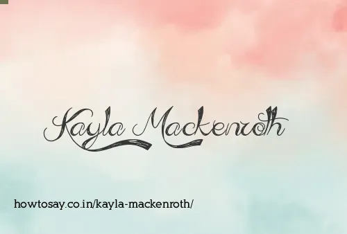 Kayla Mackenroth