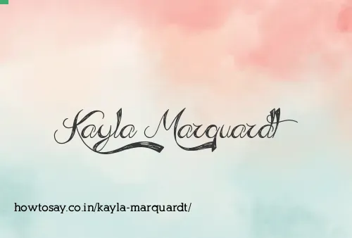 Kayla Marquardt