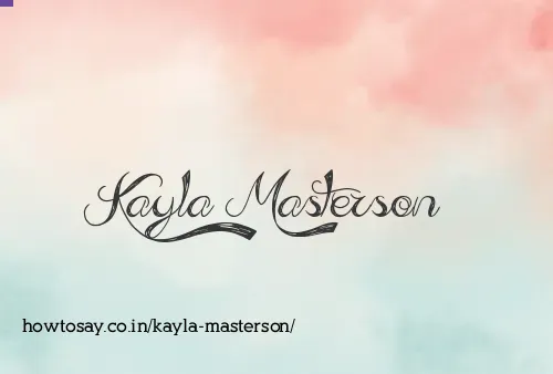Kayla Masterson