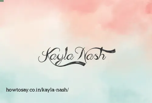 Kayla Nash