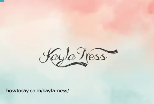 Kayla Ness