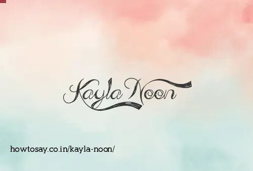 Kayla Noon