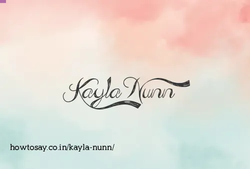 Kayla Nunn