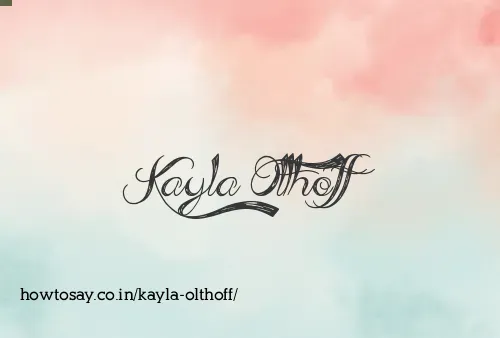 Kayla Olthoff