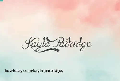 Kayla Partridge
