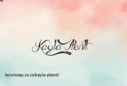 Kayla Plentl