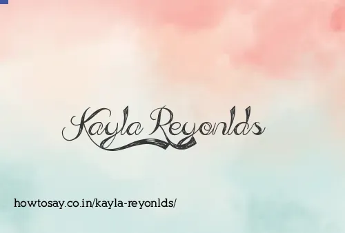 Kayla Reyonlds