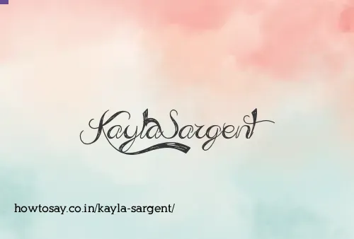 Kayla Sargent