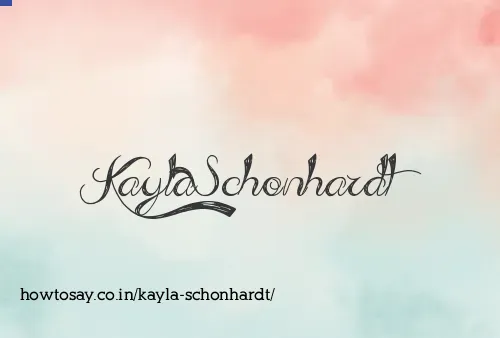 Kayla Schonhardt
