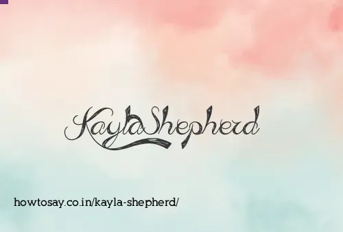 Kayla Shepherd
