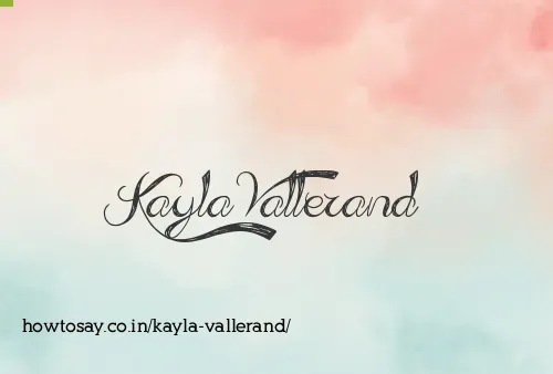 Kayla Vallerand