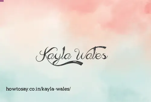 Kayla Wales