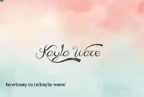 Kayla Ware