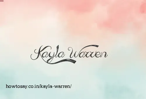 Kayla Warren