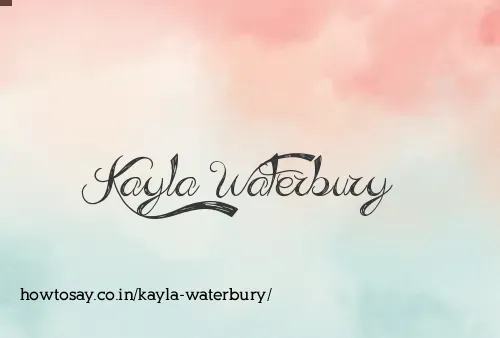 Kayla Waterbury