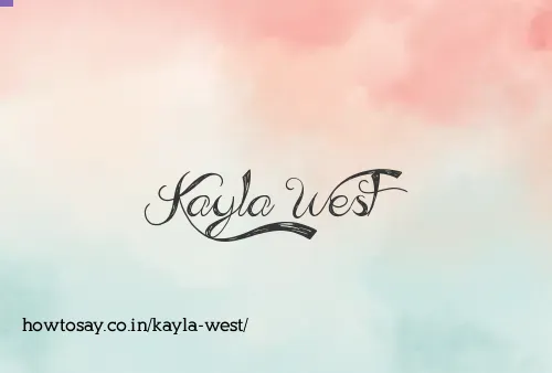 Kayla West