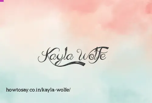 Kayla Wolfe