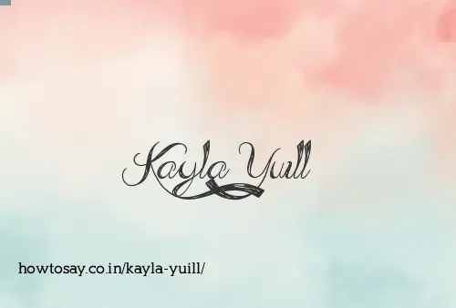 Kayla Yuill