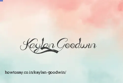 Kaylan Goodwin