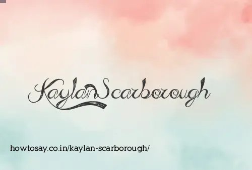 Kaylan Scarborough