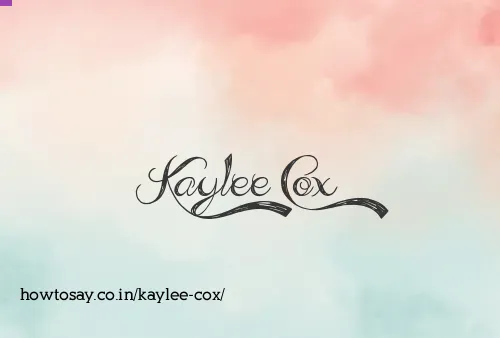 Kaylee Cox
