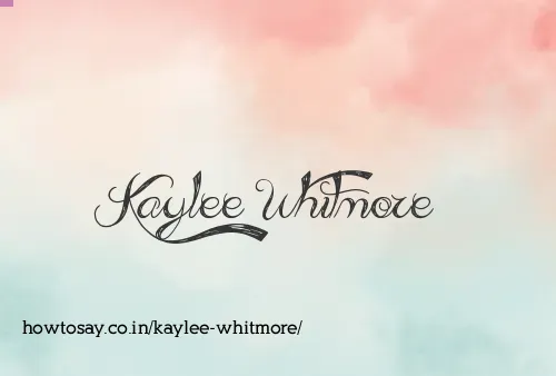 Kaylee Whitmore