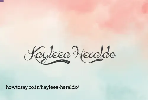 Kayleea Heraldo