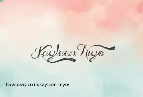 Kayleen Niyo