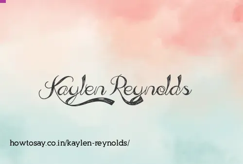Kaylen Reynolds