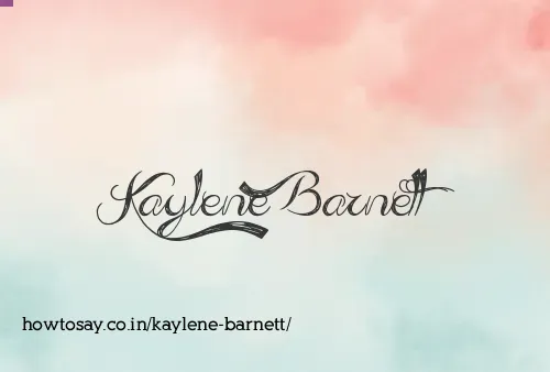 Kaylene Barnett