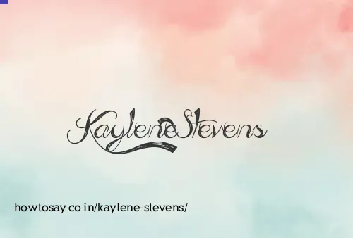 Kaylene Stevens