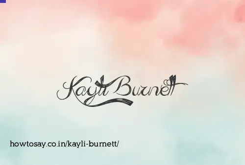 Kayli Burnett