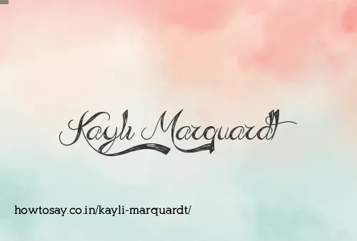Kayli Marquardt