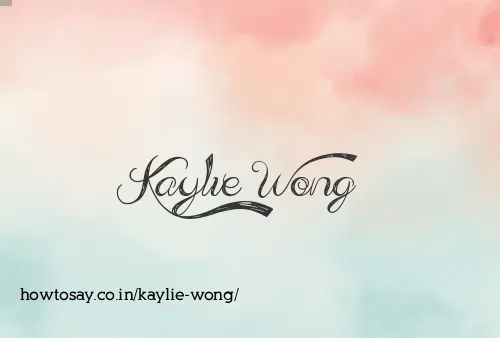 Kaylie Wong