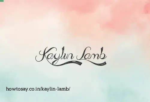 Kaylin Lamb