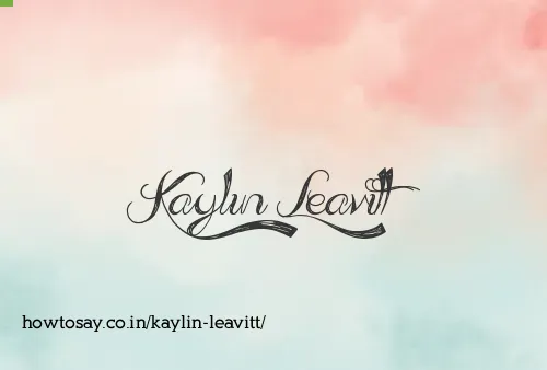 Kaylin Leavitt