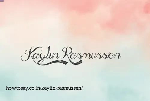 Kaylin Rasmussen